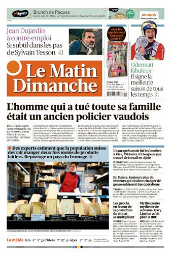 Le Matin Dimanche - 19 Mars 2023