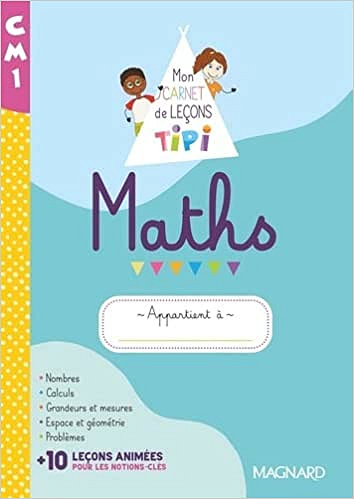 Stella Piazza D'Olmo - Tipi CM1 - Mon carnet de leçons de maths (2022)