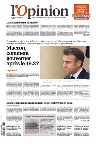 L’Opinion - 20 Mars 2023