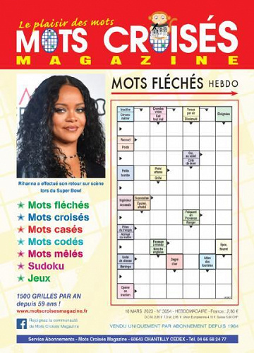 Mots Croisés Magazine - 16 Mars 2023