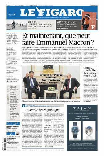 Le Figaro du Mardi 21 Mars 2023