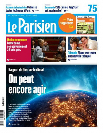 Le Parisien - 21 Mars 2023