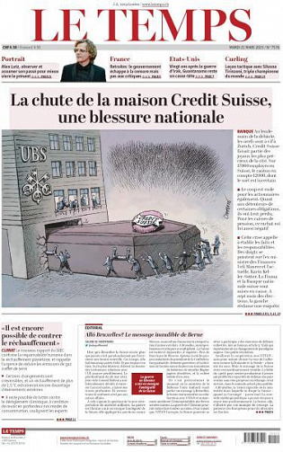 Le Temps - 21 Mars 2023