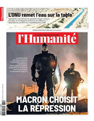 L’Humanite - 22 Mars 2023