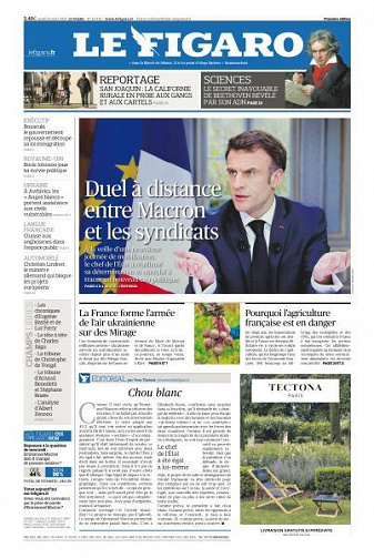 Le Figaro du Jeudi 23 Mars 2023