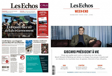 Pack Les Echos + Les Echos Week-end - Vendredi 24 Mars 2023