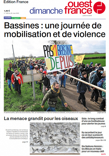 Ouest-France (+ Magazine, Jeux) Du Dimanche 26 Mars 2023