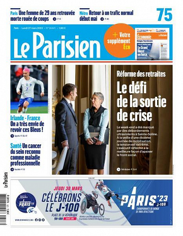 Le Parisien - 27 Mars 2023
