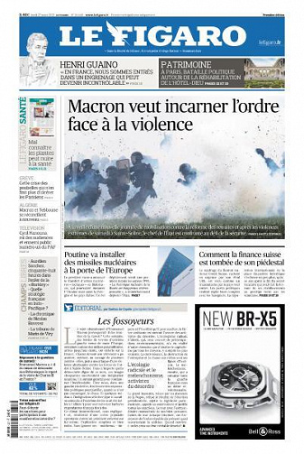Le Figaro du Lundi 27 Mars 2023