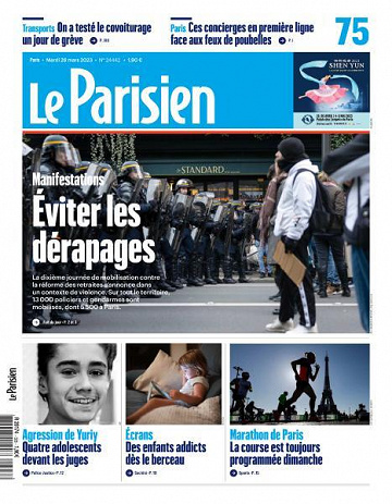 Le Parisien - 28 Mars 2023