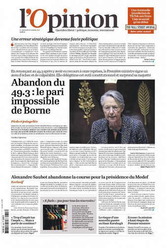 L’Opinion - 28 Mars 2023