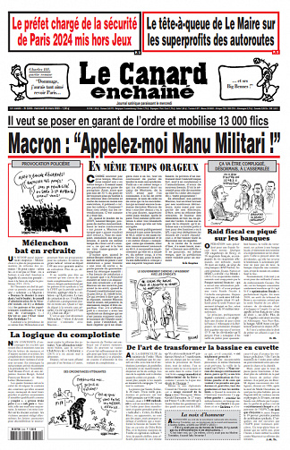 Le Canard enchaîné - 29 Mars 2023