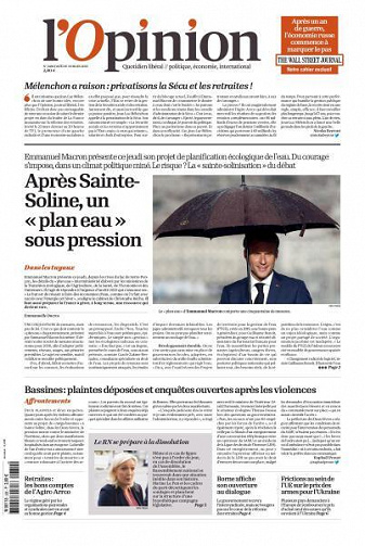 L’Opinion - 30 Mars 2023