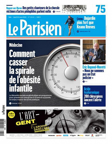 Le Parisien du Jeudi 30 Mars 2023