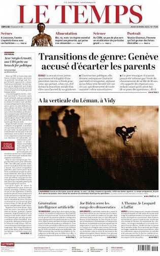 Le Temps - 30 Mars 2023