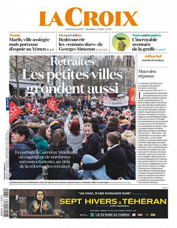 La Croix - 30 Mars 2023