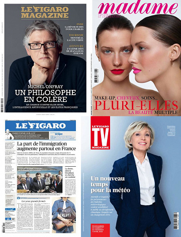 Pack Le Figaro et ses 3 suppléments - Vendredi 31 Mars 2023