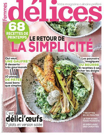 Délices de Femmes d’Aujourd’hui N°4 - Mars 2023
