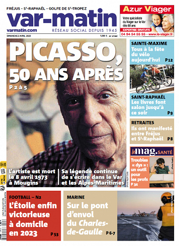 Var-Matin du Dimanche 2 Avril 2023