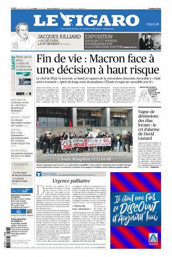 Le Figaro du Lundi 3 Avril 2023
