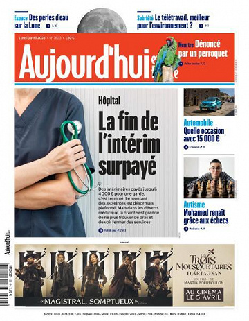 Aujourd’hui en France - 3 Avril 2023