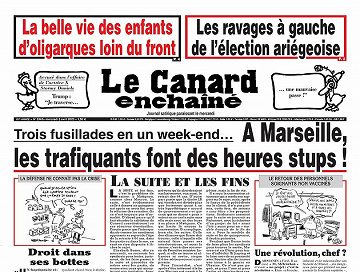 Le Canard enchaîné N°5343 du 5 avril 2023