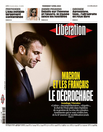 Libération du Vendredi 7 Avril 2023