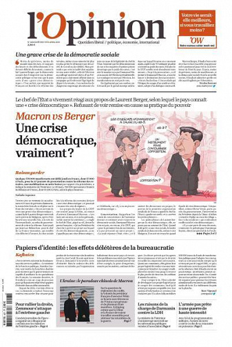 L’Opinion - 7-8 Avril 2023