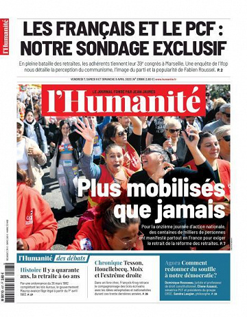 L’Humanite - 7-9 Avril 2023