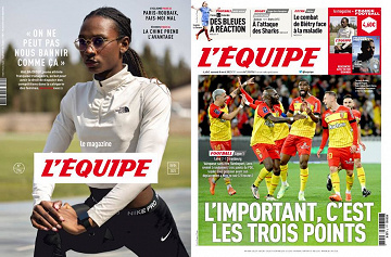 Pack L’Equipe + L’Equipe Magazine - Samedi 8 Avril 2023
