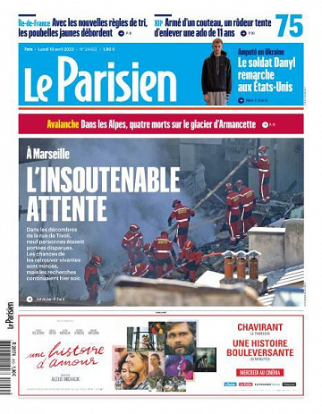Le Parisien - 10 Avril 2023