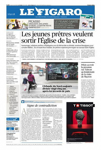 Le Figaro du Lundi 10 Avril 2023