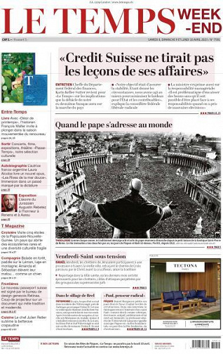 Le Temps - 8-10 Avril 2023