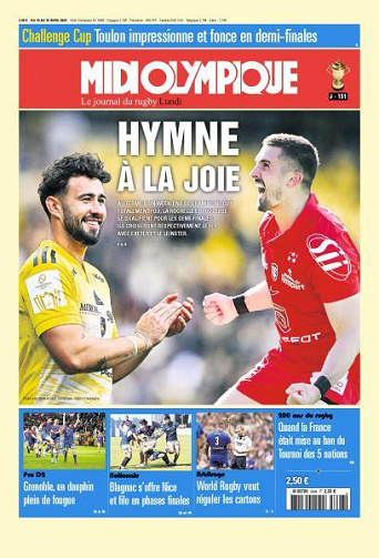 Midi Olympique Rouge - 10 Avril 2023