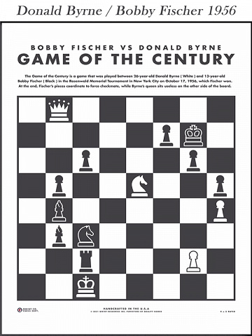 Livre d'échecs - Byrne contre Fischer 1956 - La partie du siècle  - Regis Warisse