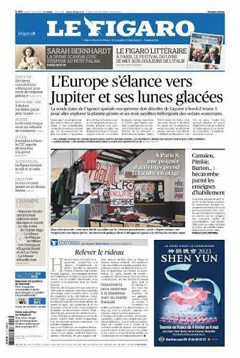 Le Figaro du Jeudi 13 Avril 2023
