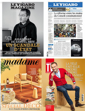 Pack Le Figaro et ses 3 suppléments - Vendredi 14 Avril 2023
