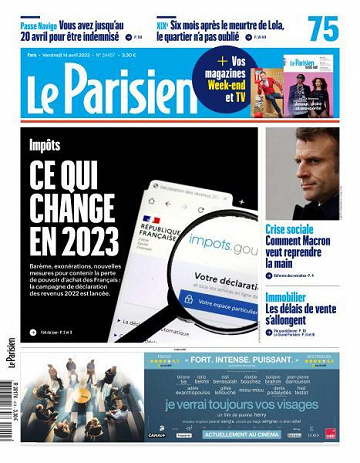 Le Parisien - 14 Avril 2023