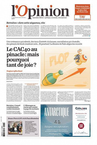 L’Opinion - 14-15 Avril 2023