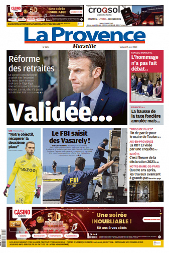 La Provence Marseille - Samedi 15 Avril 2023
