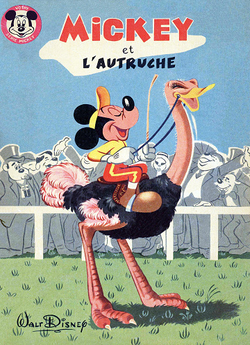 Albums filmés J - Tome 08 - Votre série Mickey - Mickey et l'autruche