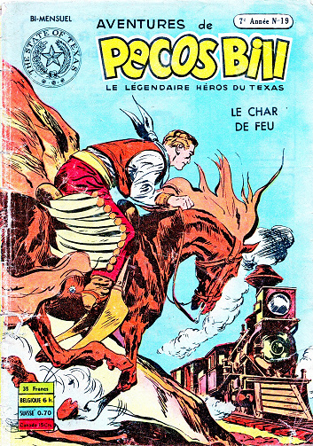 Pecos Bill (Série 1 - Année 7) - Tome 19 - Le char de feu