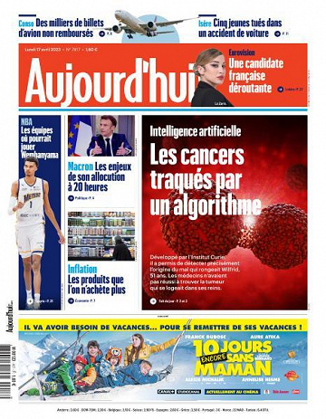 Aujourd’hui en France - 17 Avril 2023