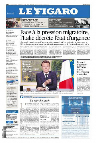 Le Figaro du Mardi 18 Avril 2023