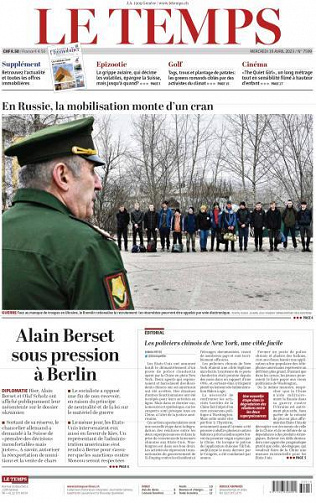 Le Temps - 19 Avril 2023