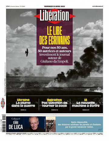 Libération du Vendredi 21 Avril 2023