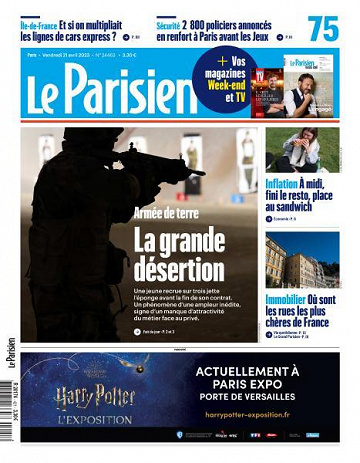 Le Parisien - 21 Avril 2023