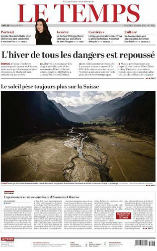 Le Temps - 21 Avril 2023