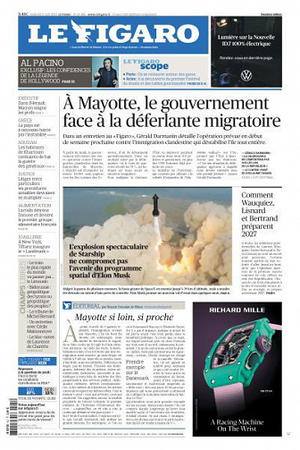 Le Figaro du Vendredi 21 Avril 2023
