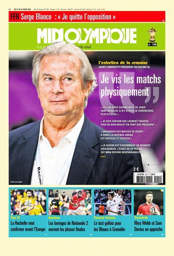 Midi Olympique Vert - 21 Avril 2023